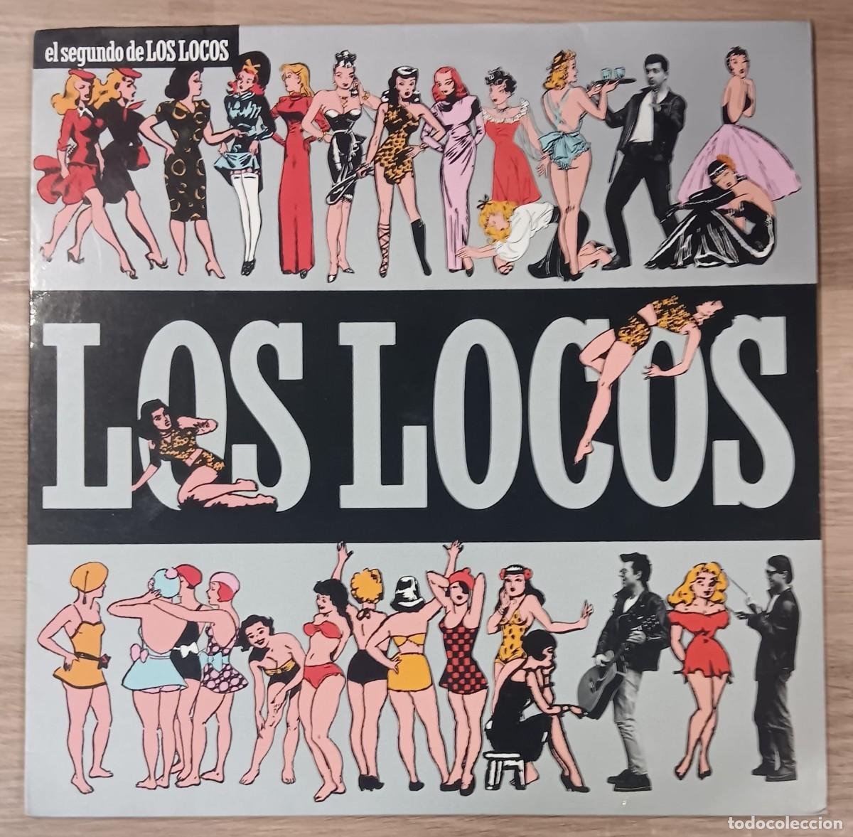 Discos de vinilo: DISCO DE VINILO LP LOS LOCOS EL SEGUNDO DE LOS LOCOS EL COHETE DRO 1988