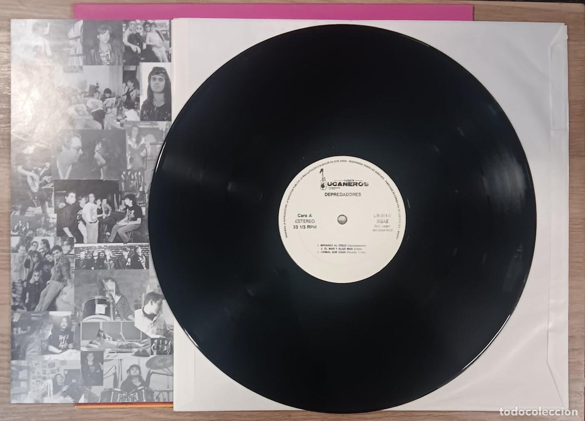 Discos de vinilo: DISCO DE VINILO LP DEPREDADORES 1992 - Foto 2