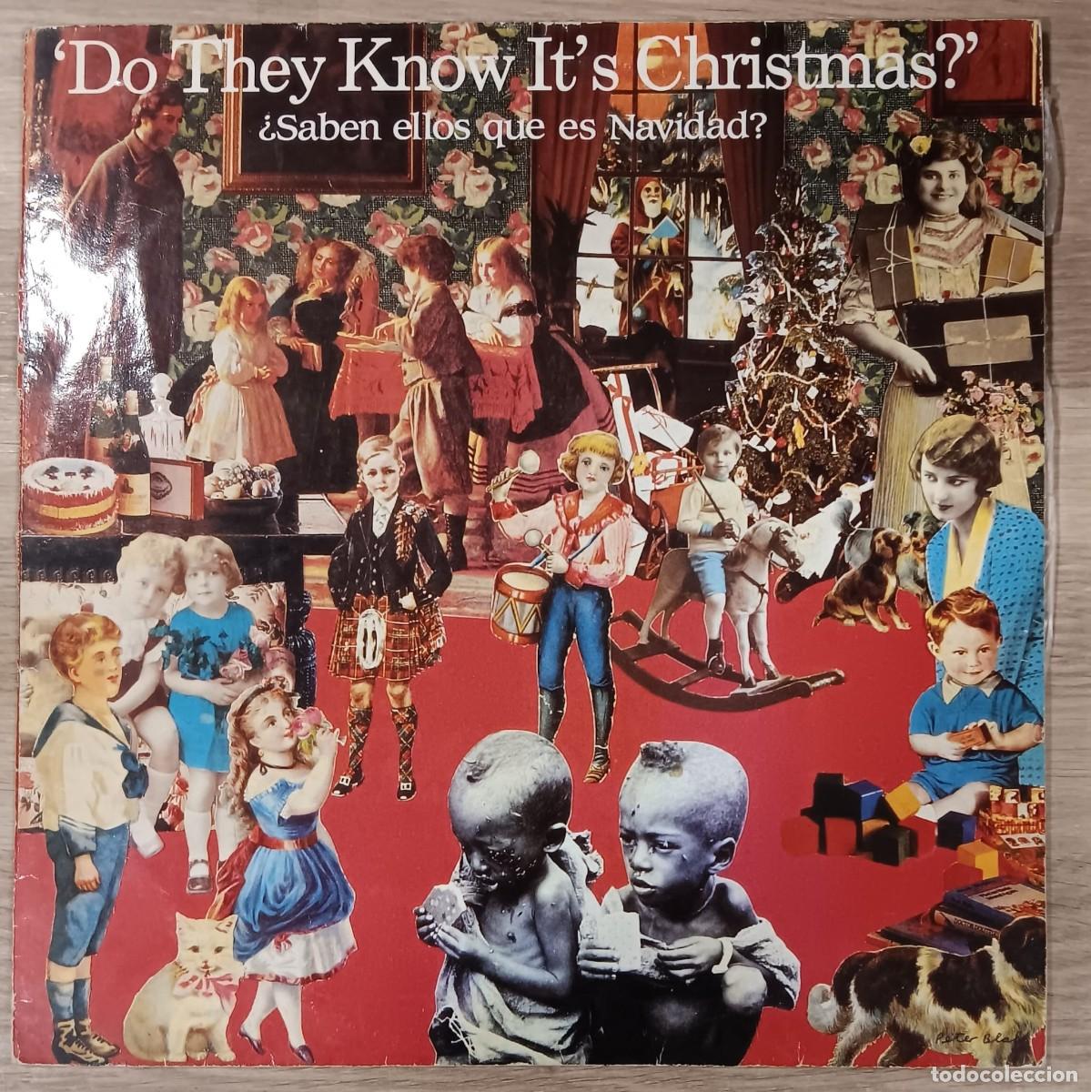 Discos de vinilo: DISCO DE VINILO LP DO THEY KNOE ITS CGRISTMAS SABEN ELLOS QUE ES NAVIDAD VITORIA SA 1984