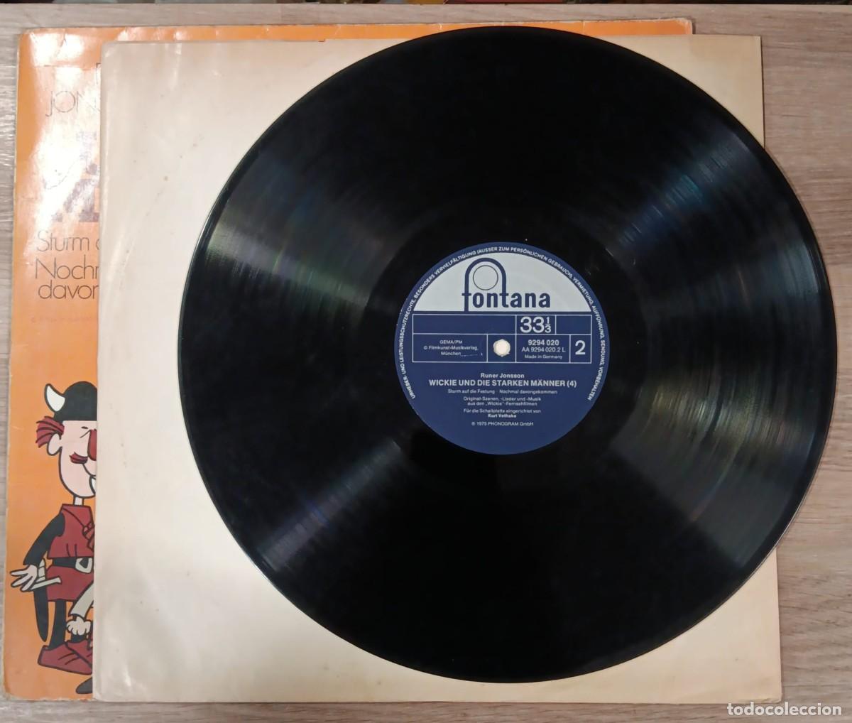 Discos de vinilo: DISCO DE VINILO LP WICKIE EL VIKINGO - Foto 2