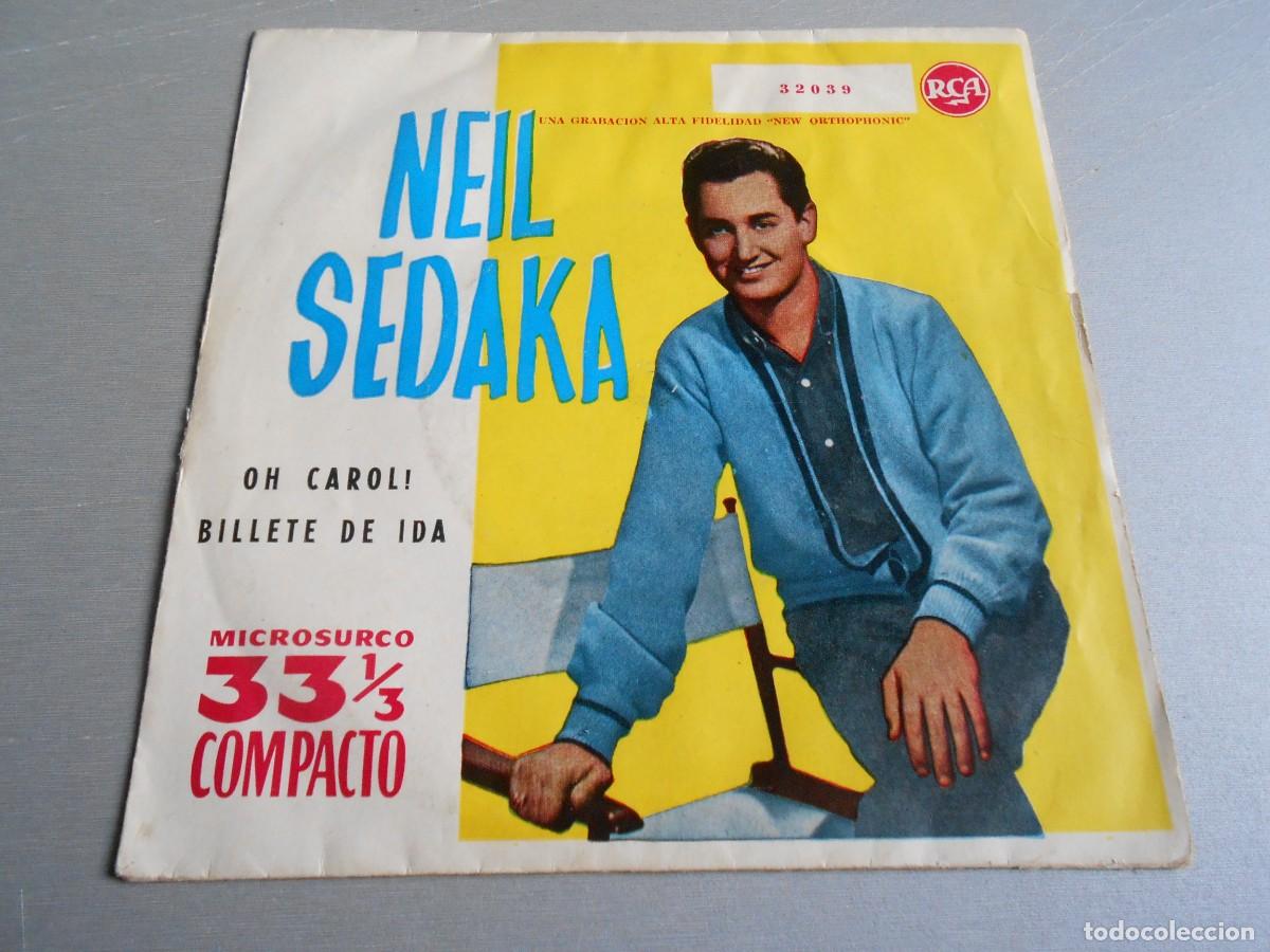 Discos de vinilo: NEIL SEDAKA, SG, OH! , CAROL + 1, A&Ntilde;O 1961, RCA 32.039
