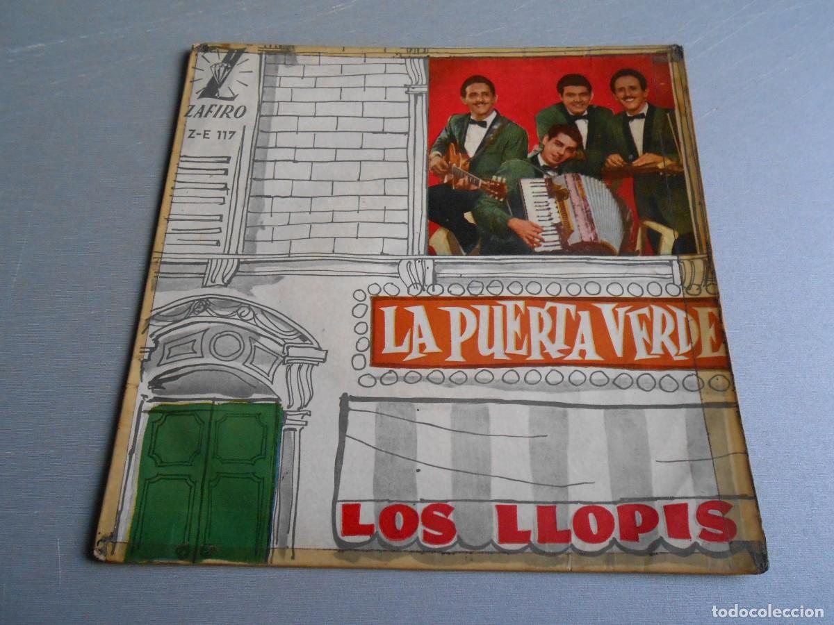 Discos de vinilo: LLOPIS, LOS, EP, LA PUERTA VERDE + 3, A&Ntilde;O 1960, ZAFIRO, Z-E 117