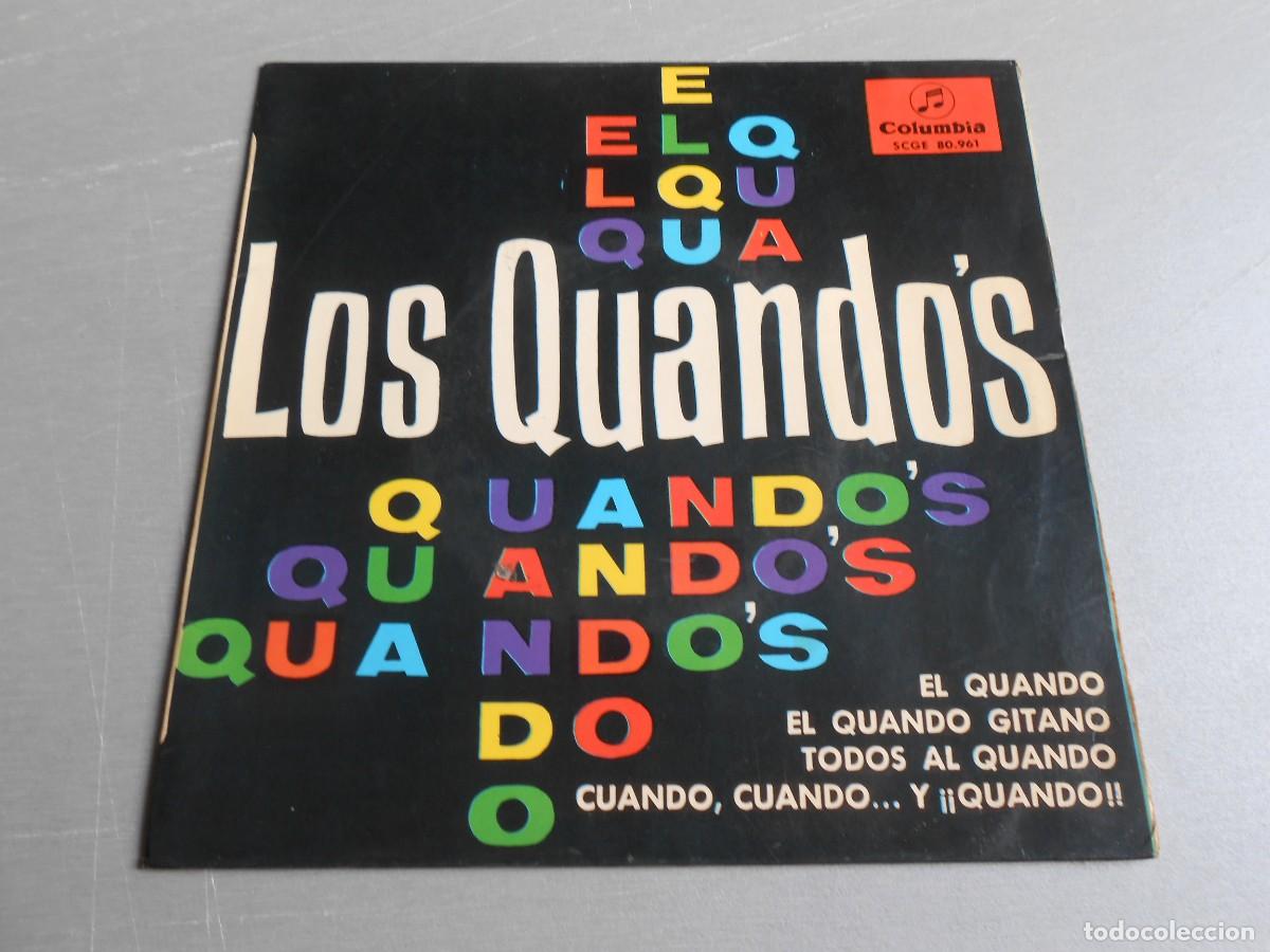 Vinyl records: QUANDO&acute;S, LOS, EP, EL QUANDO + 3, A&Ntilde;O 1965, COLUMBIA, SCGE 80.961