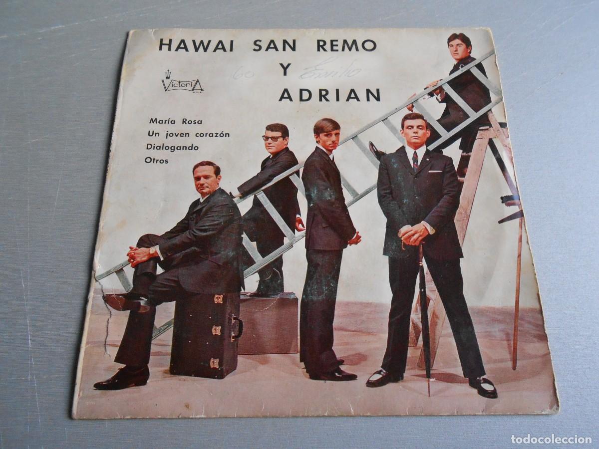Discos de vinilo: HAWAI SAN REMO Y ADRIAN, EP, MARIA ROSA + 3, A&Ntilde;O 1966, VICTORIA, AMS 107