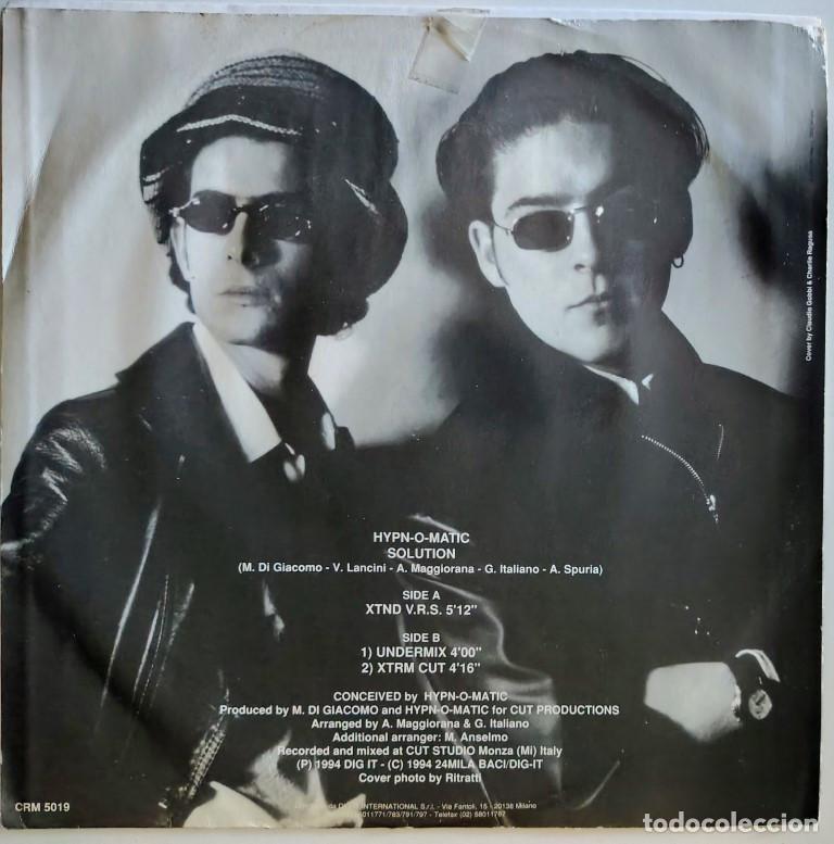 Discos de vinilo: Hypn-o-matic. Solution. Contrase&ntilde;a, Spain 1994 Maxi-LP - Foto 2
