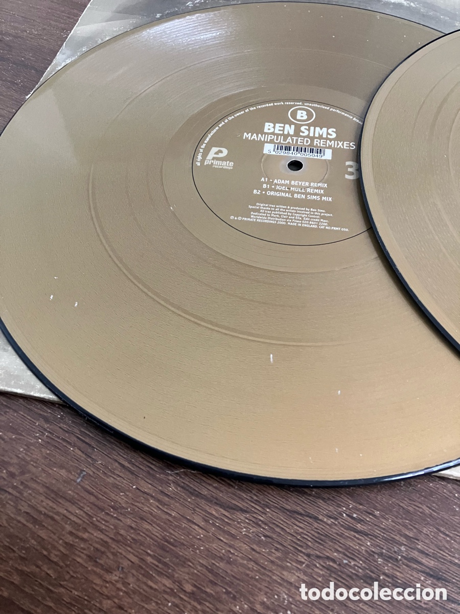 Discos de vinilo: Ben Sims - Manipulated Gold Edition - Foto 5