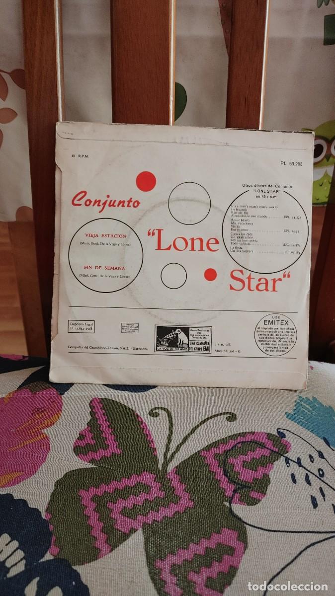 Discos de vinilo: LONE STAR-SINGLE VIEJA ESTACION - Foto 2