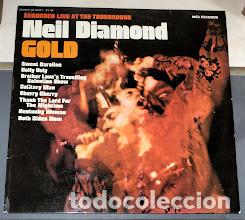 Discos de vinilo: Neil Diamond - Gold - LP MCA ref. 63 28 811-A. Ed. espa&ntilde;ola 1977.
