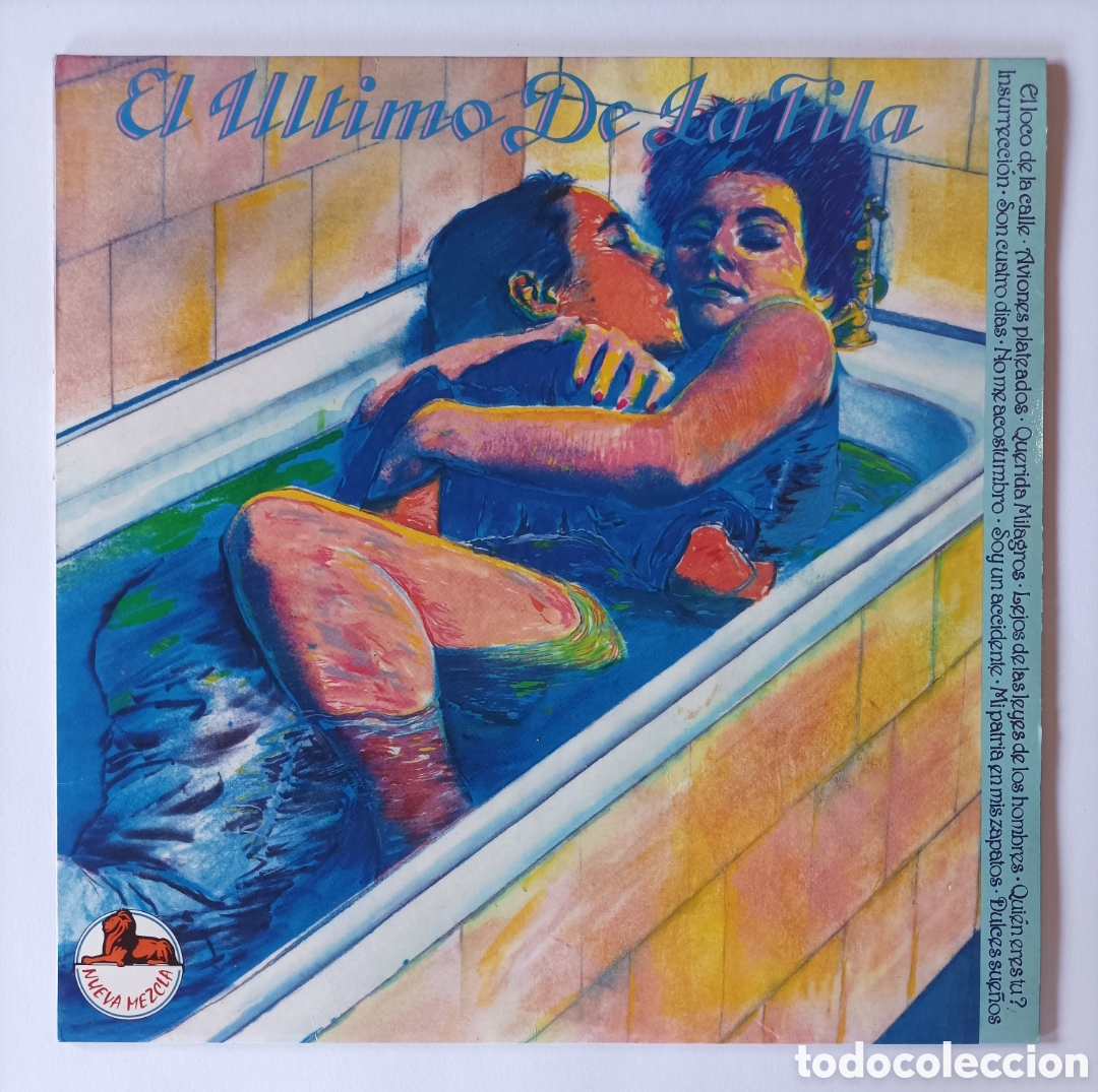 Discos de vinilo: EL &Uacute;LTIMO DE LA FILA. NUEVA MEZ. PDI. EXCELENTE ESTADO. DISCO VINILO LP.