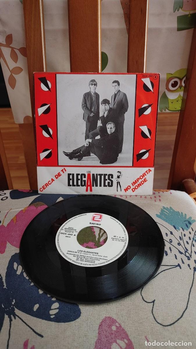 Discos de vinilo: LOS ELEGANTES-SINGLE CERCA DE TI