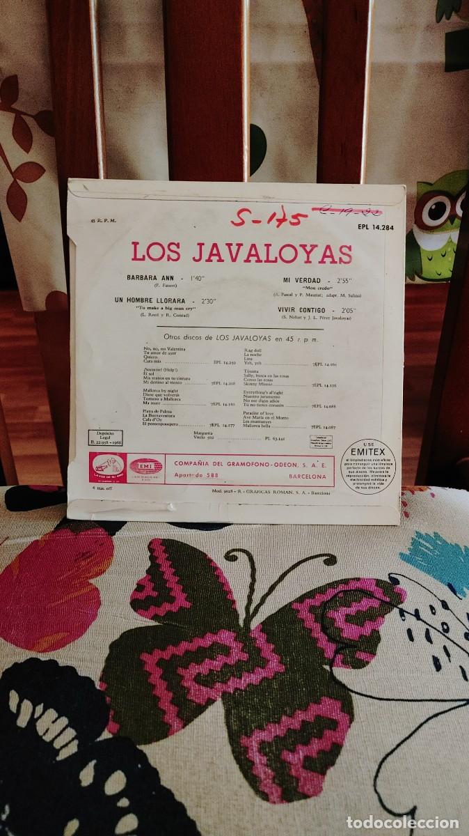 Discos de vinilo: LOS JAVALOYAS-EP BARBARA ANN +3 - Foto 2