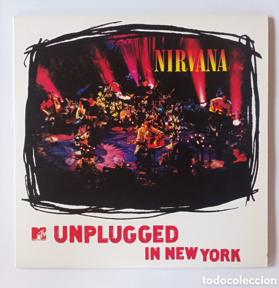 Discos de vinilo: NIRVANA. UNPLUGGED IN NEW YORK. GEFFEN. 1994. EXCELENTE ESTADO. DISCO VINILO LP.
