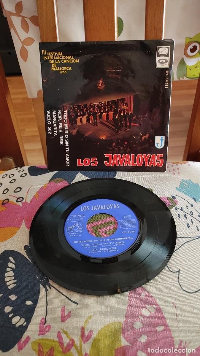 Discos de vinilo: LOS JAVALOYAS-EP TODO MURIO SIN TU AMOR +3