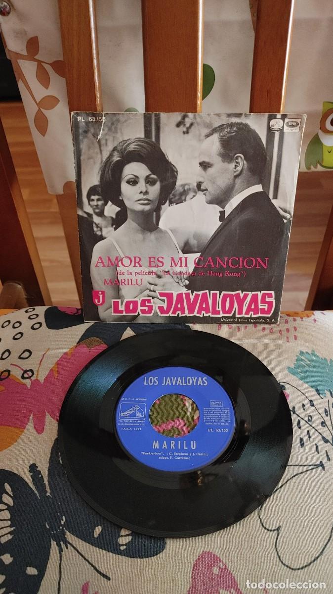 Discos de vinilo: LOS JAVALOYAS-SINGLE AMOR ES MI CANCION