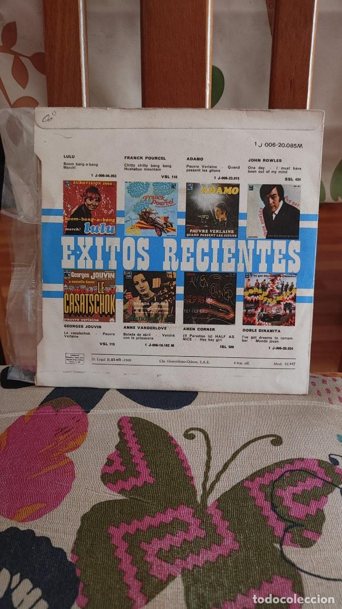 Discos de vinilo: LOS JAVALOYAS-SINGLE EL BESO - Foto 2