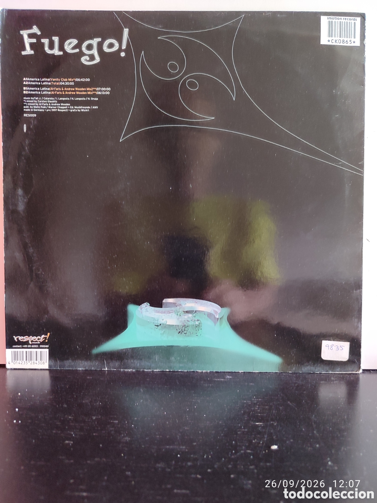 Discos de vinilo: Disco de vinilo CK0965 - Foto 2