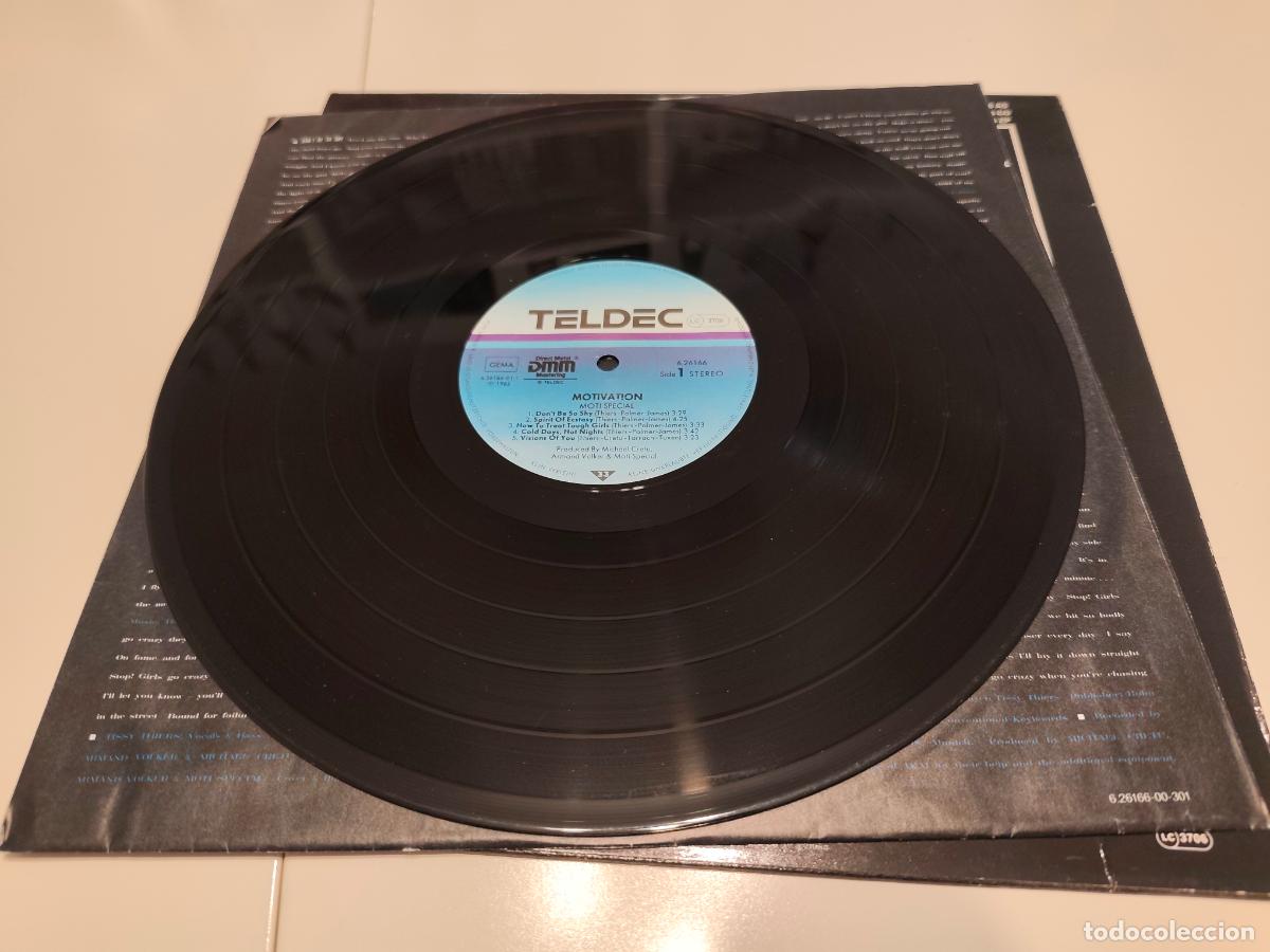 Discos de vinilo: Moti Special &lrm;&ndash; Motivation- (1985) LP disco vinilo - Foto 4