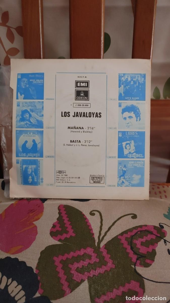 Discos de vinilo: LOS JAVALOYAS-SINGLE MA&Ntilde;ANA - Foto 2