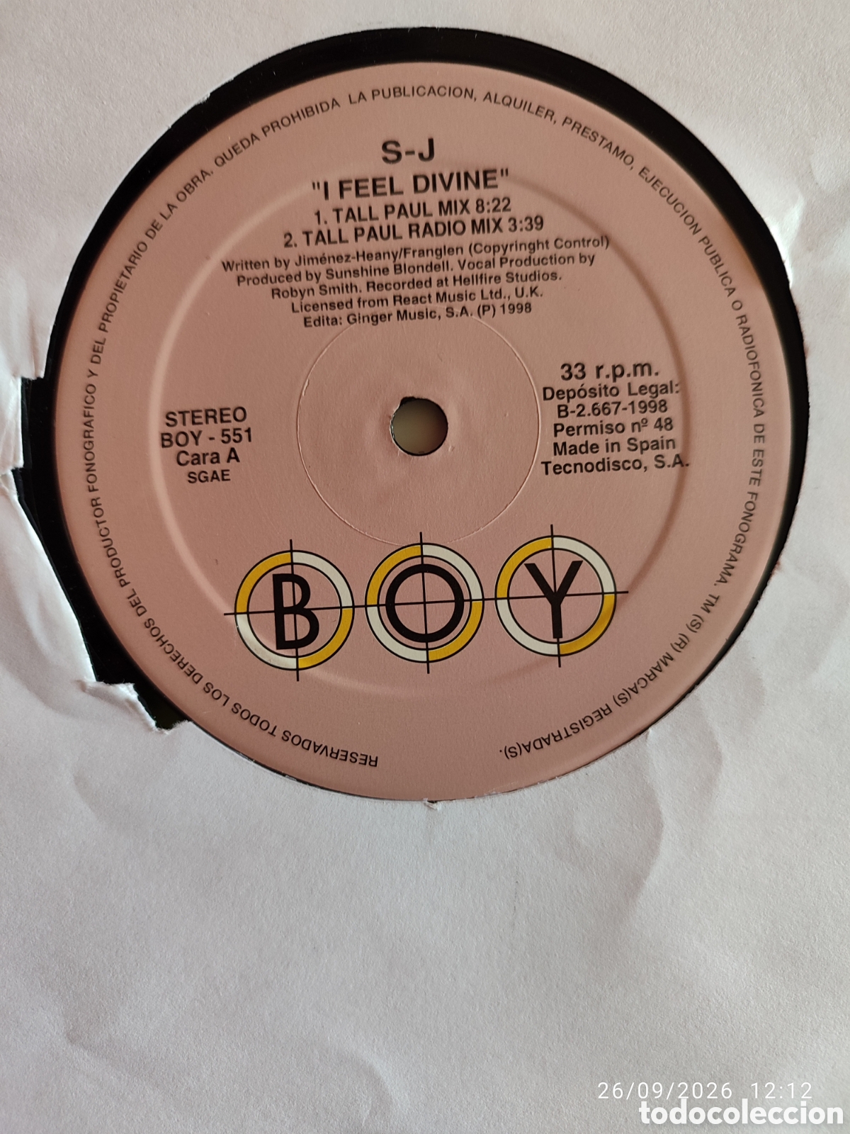 Discos de vinilo: Disco de vinilo CK0871