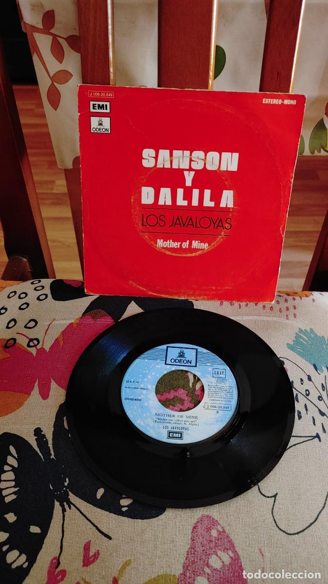 Discos de vinilo: LOS JAVALOYAS-SINGLE SANSON Y DALILA - Foto 1