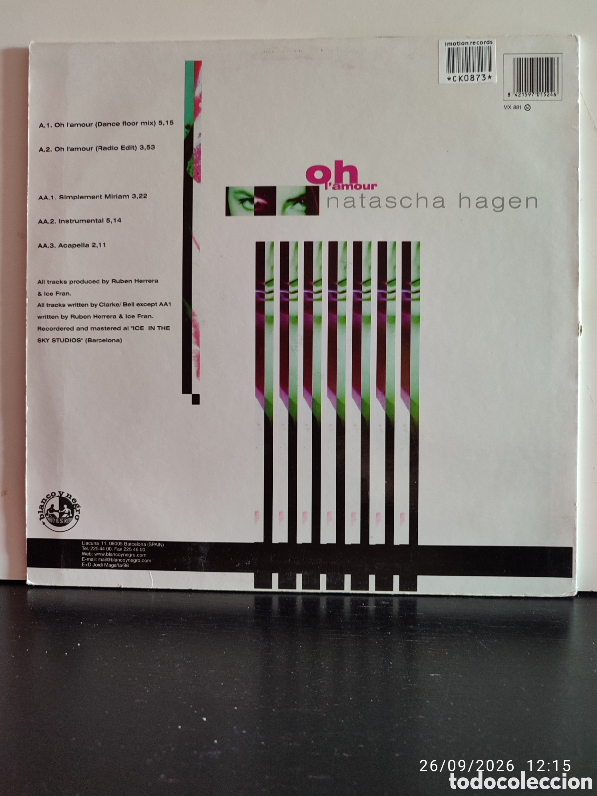 Discos de vinilo: Disco de vinilo CK0873 - Foto 2