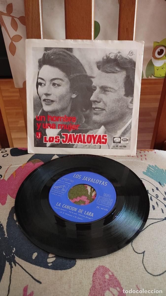 Discos de vinilo: LOS JAVALOYAS-SINGLE UN HOMBRE Y UNA MUJER