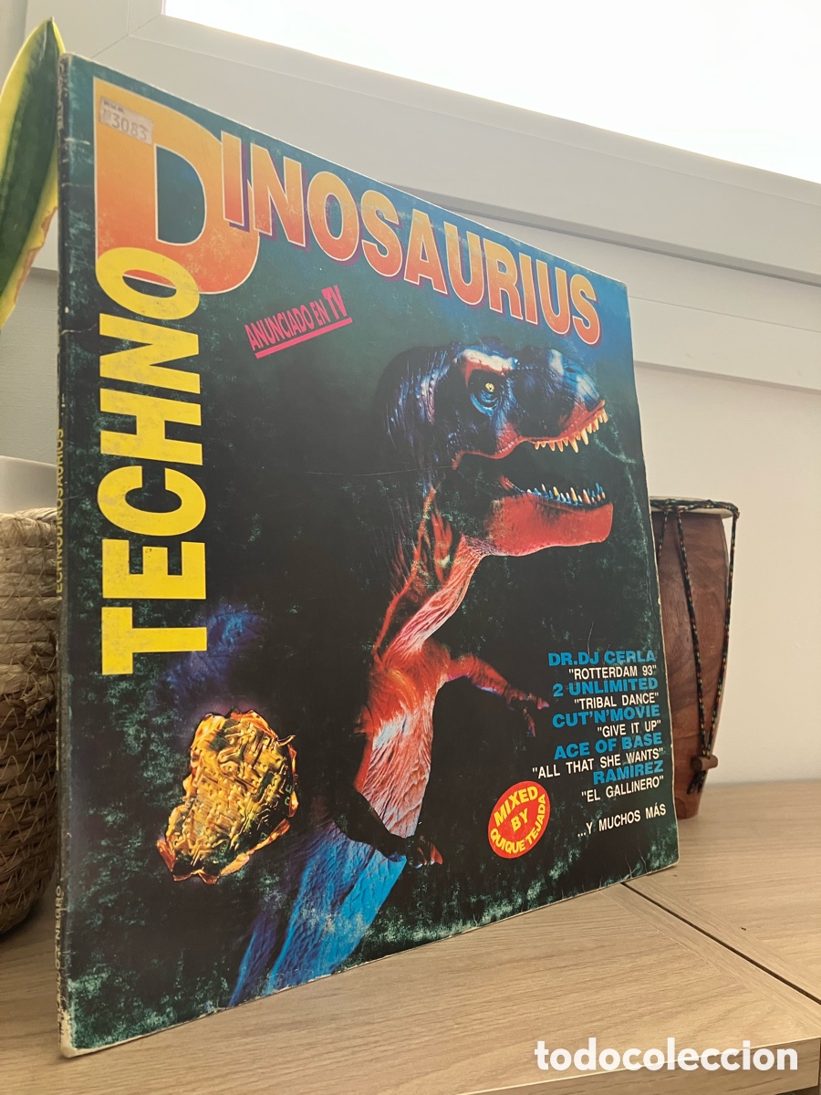 Discos de vinilo: Various- Techno Dinosaurius 2xLp - Foto 3