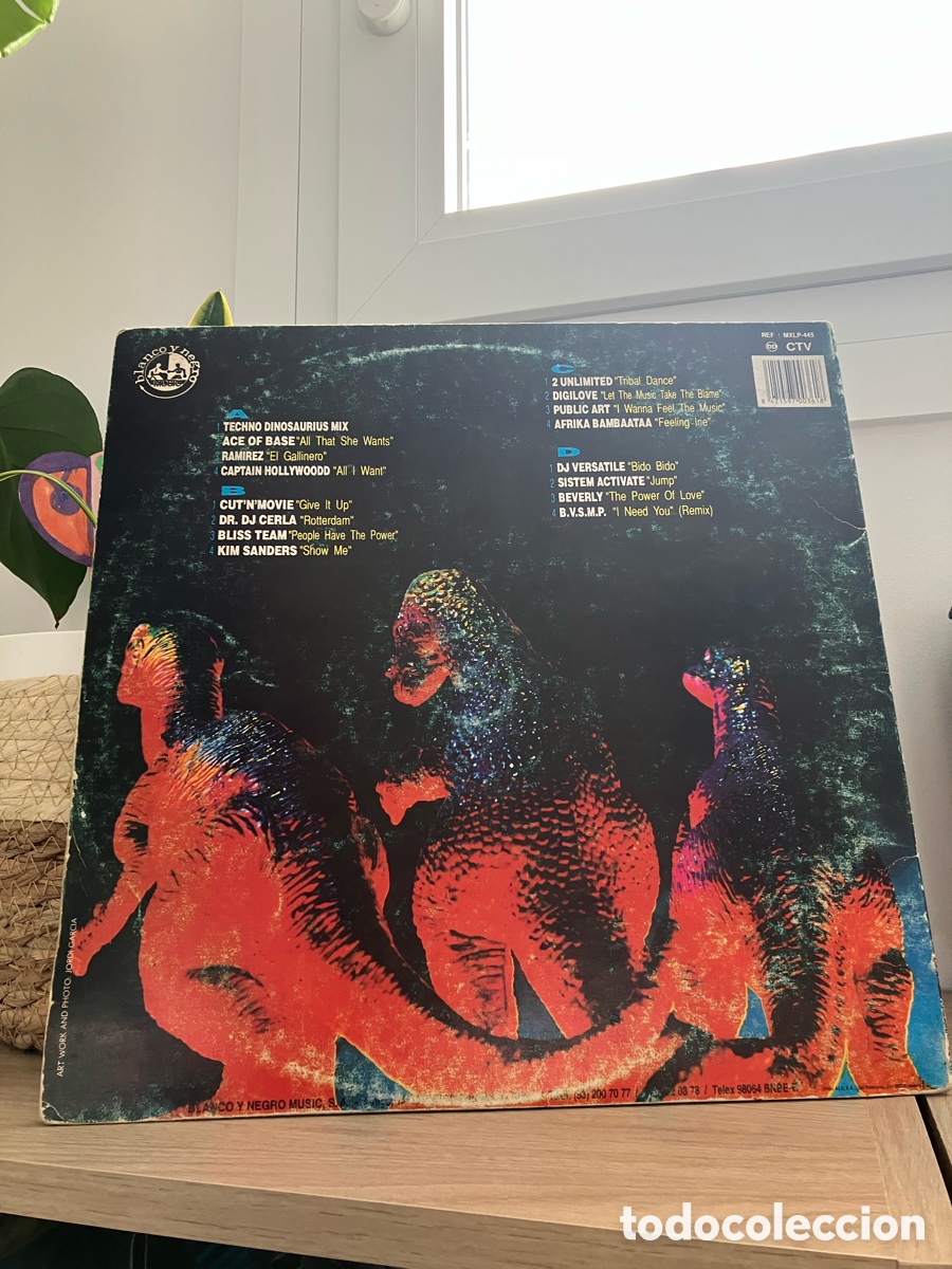 Discos de vinilo: Various- Techno Dinosaurius 2xLp - Foto 4