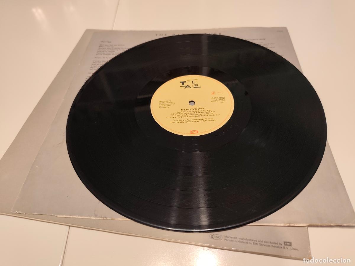 Discos de vinilo: Talk Talk &ndash; The Partys Over- (1982) LP disco vinilo - Foto 5