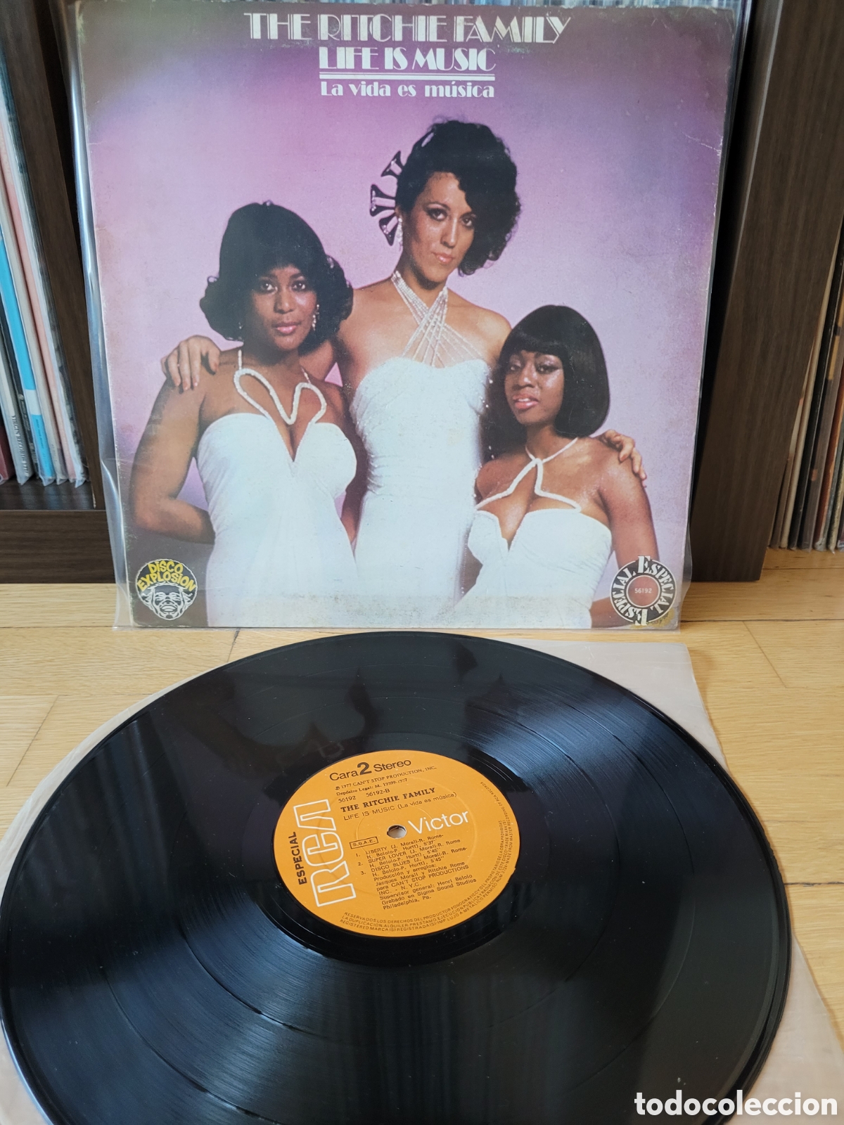 Discos de vinilo: Lote Disco explosi&oacute;n. 2 vinilos a&ntilde;os 70s - Foto 5