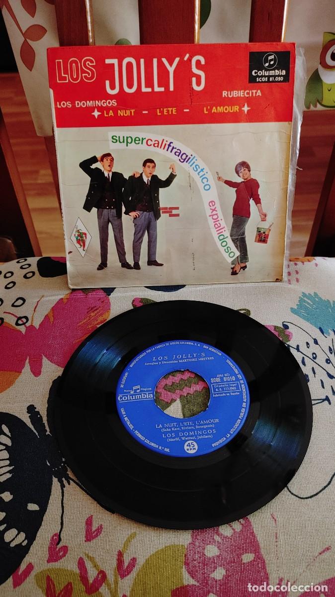 Discos de vinilo: LOS JOLLY`S-EP LOS DOMINGOS +3