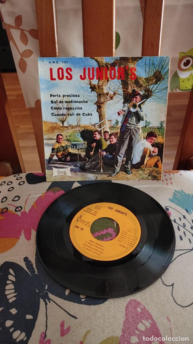 Discos de vinilo: LOS JUNIOR`S-EP PERLA PRECIOSA +3