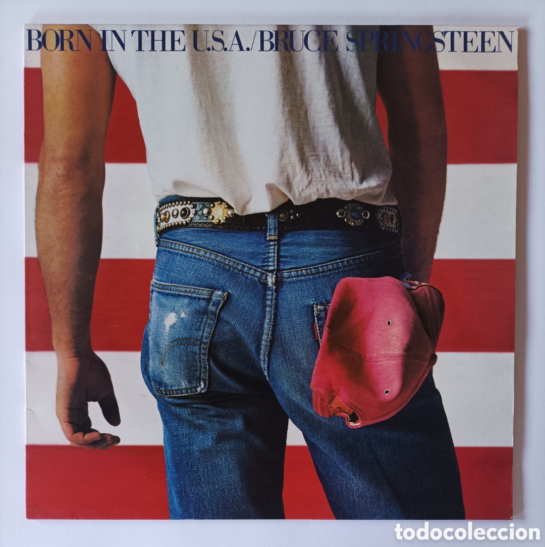 Discos de vinilo: BRUCE SPRINGSTEEN. BORN IN THE USA. CBS. DISCO VINILO LP. EXCELENTE ESTADO.