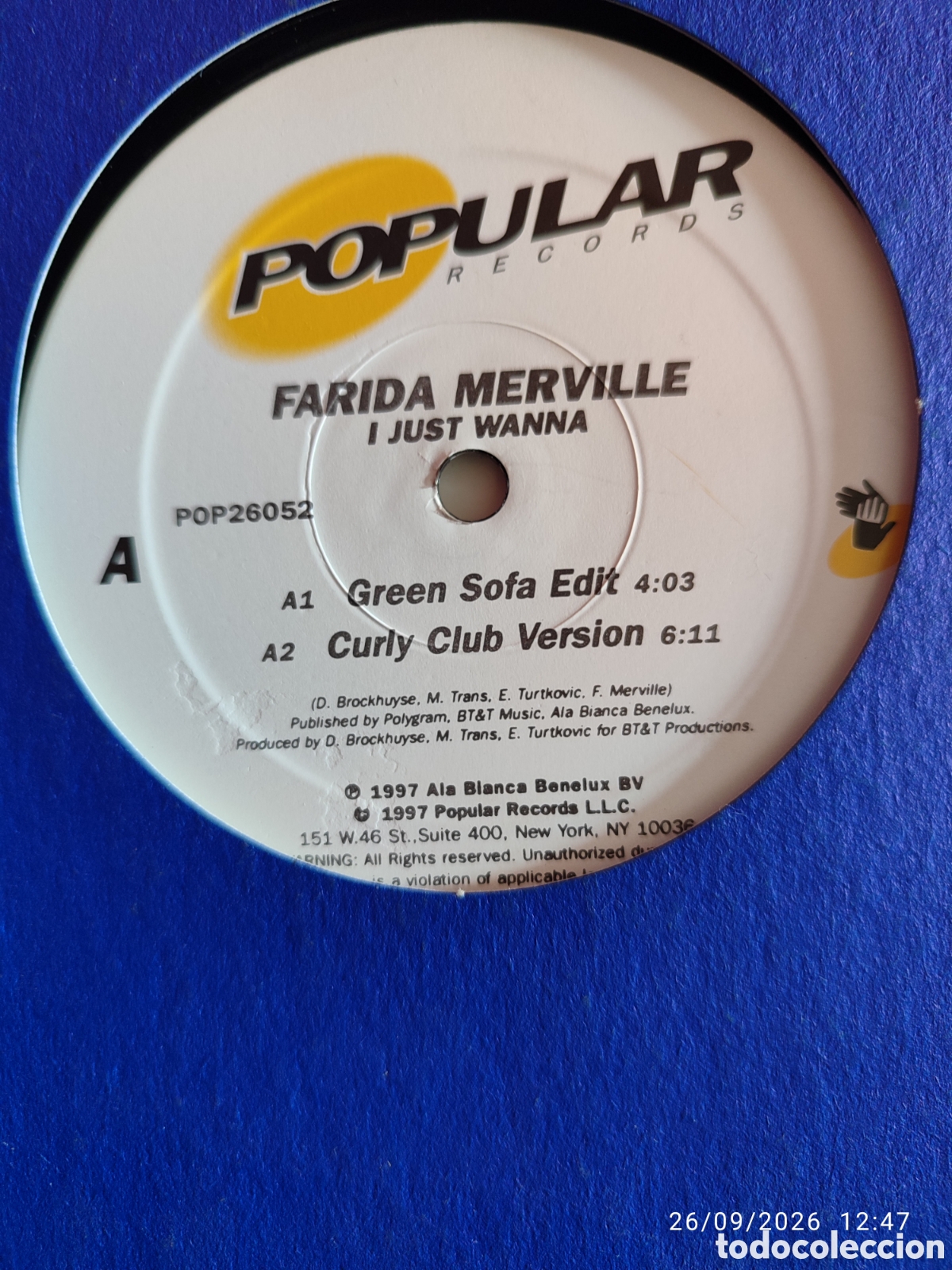 Discos de vinilo: Disco de vinilo CK0894 - Foto 2