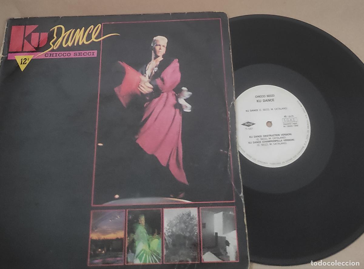 Discos de vinilo: KU DANCE/CHICCO SECCI/ MAXI-ESPA&Ntilde;A-