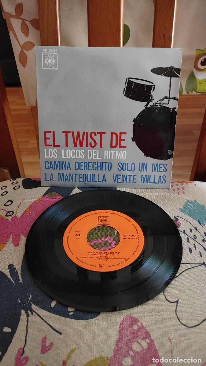 Discos de vinilo: LOS LOCOS DEL RITMO-EP CAMINA DERECHITO +3