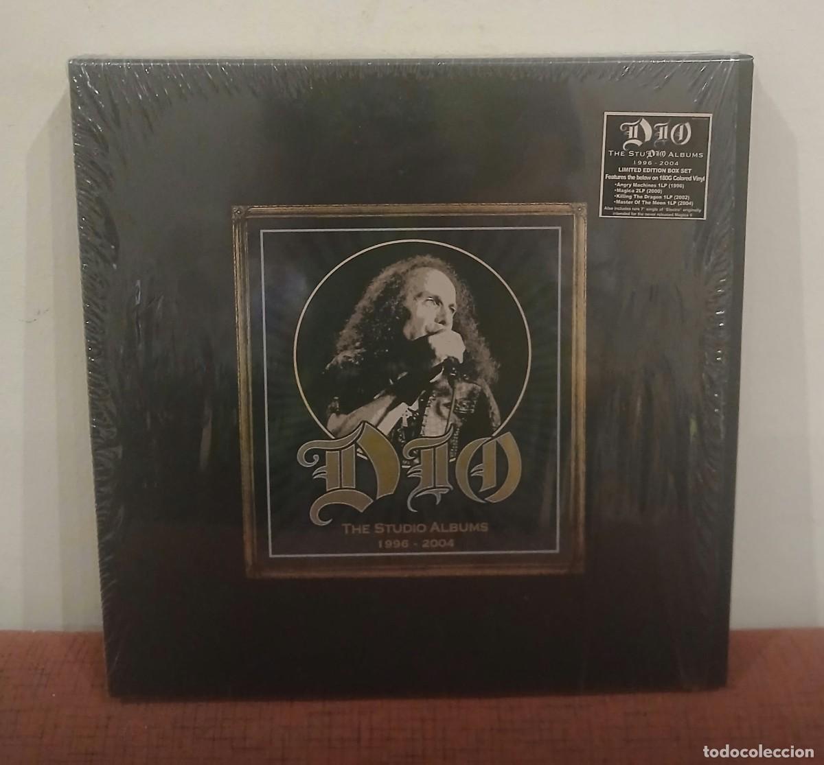 Discos de vinilo: BOX NUEVA - DIO THE STUDIO ALBUMS - CAJA VACIA PARA GUARDAR LPS DE DIO