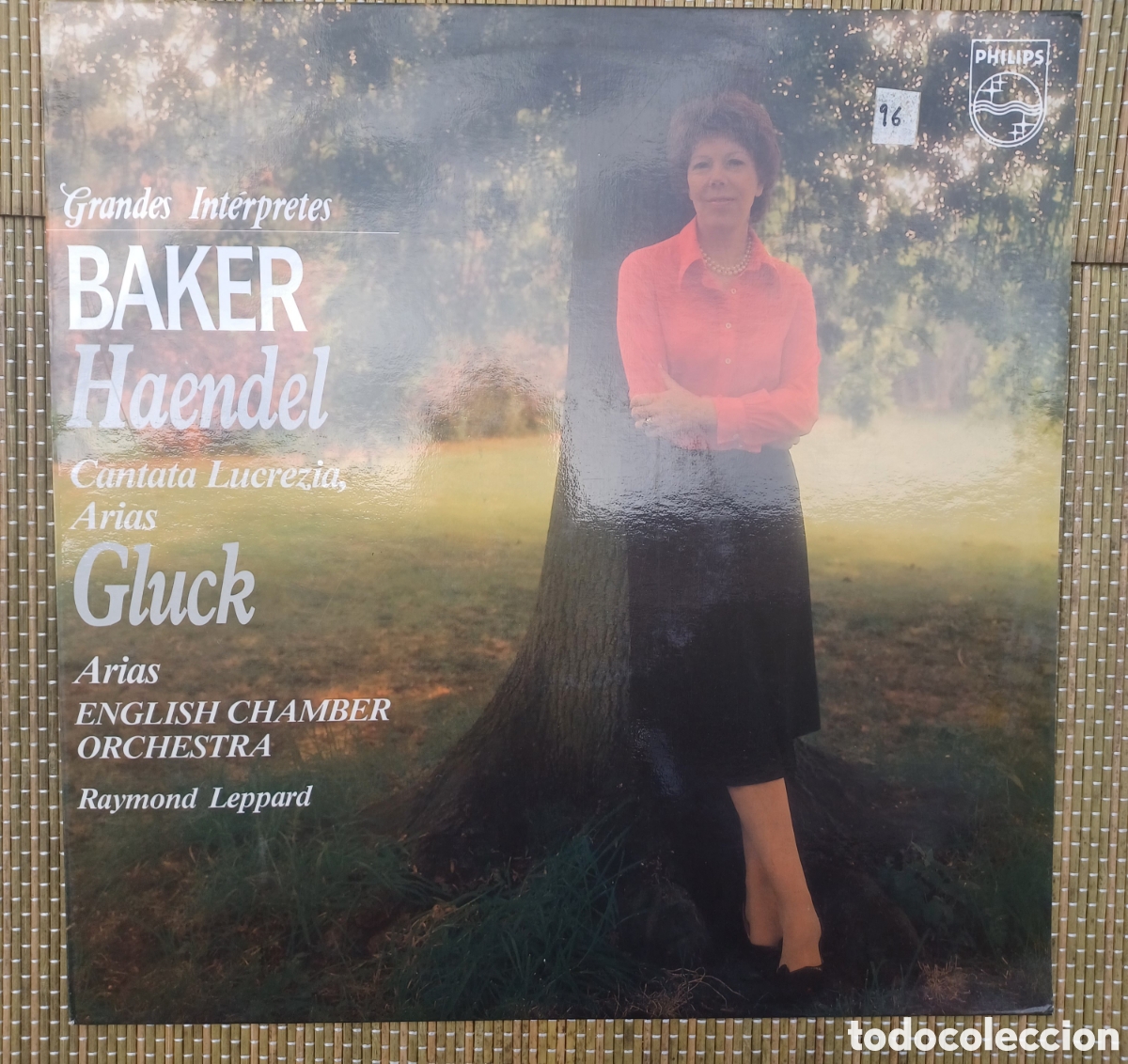 Discos de vinilo: Vinilo BAKER. HAENDEL : CANTATA LUCREZIA / GLUCK : ARIAS. GRANDES INTERPRETES.