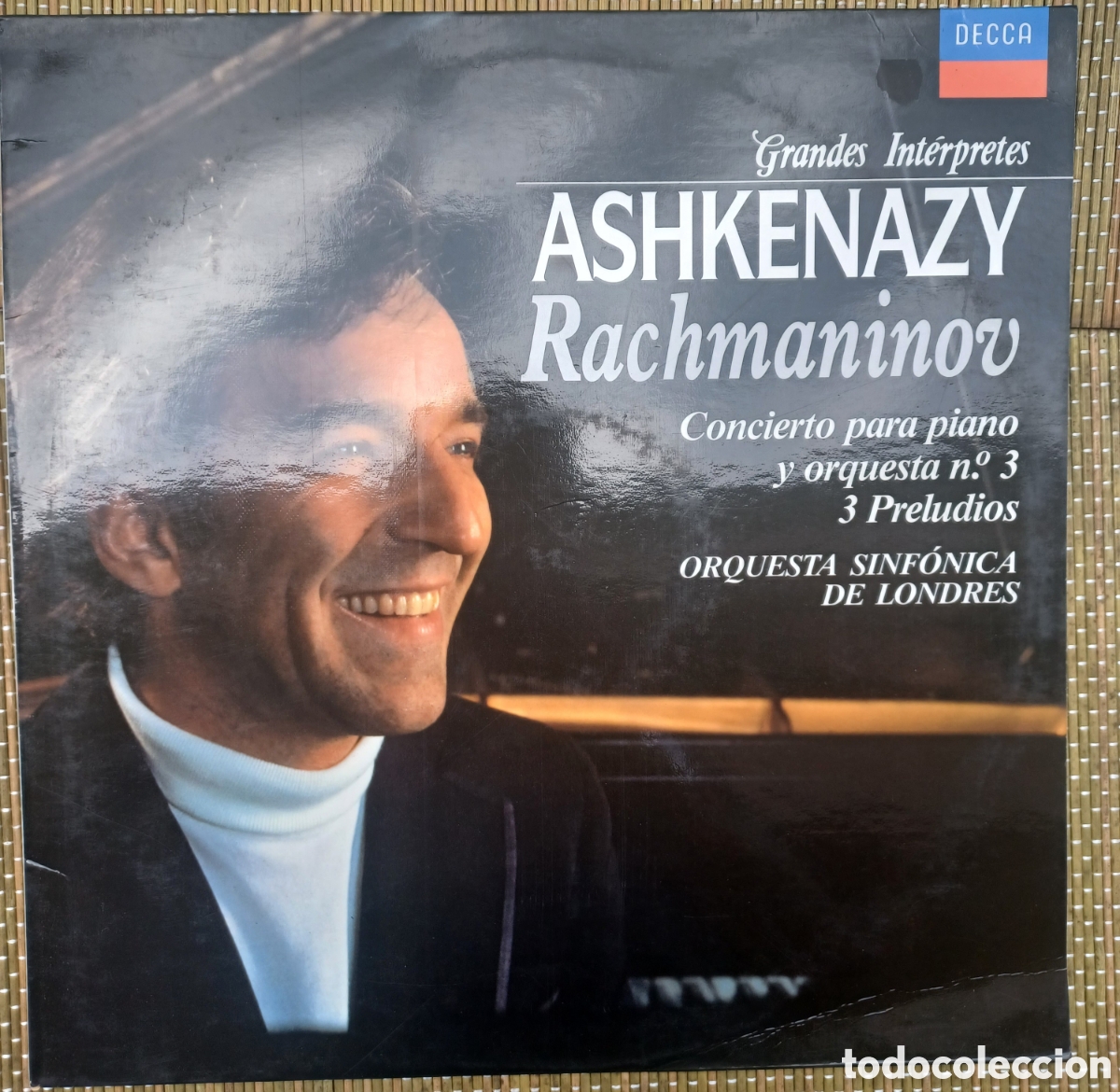 Discos de vinilo: Vinilo Rachmaninov Ashkenazy - Concierto para piano y orquesta No. 3. 5 Preludios.