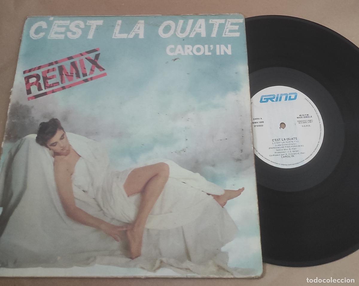 Discos de vinilo: Carol'in &ndash; C'est La Ouate (Remix)-MAXI-ESPA&Ntilde;A-