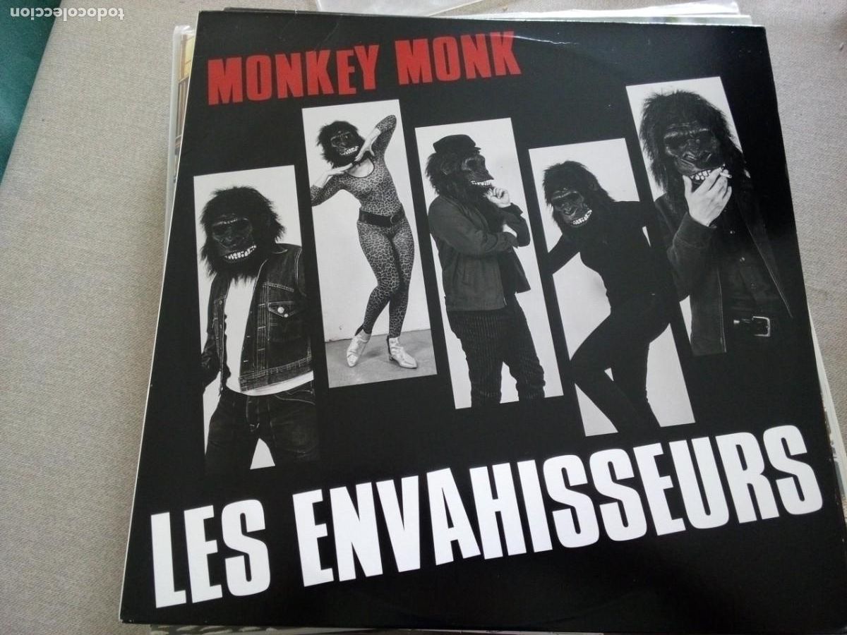 Discos de vinilo: Les Envahisseurs - Monkey Monk (LP) - Foto 1