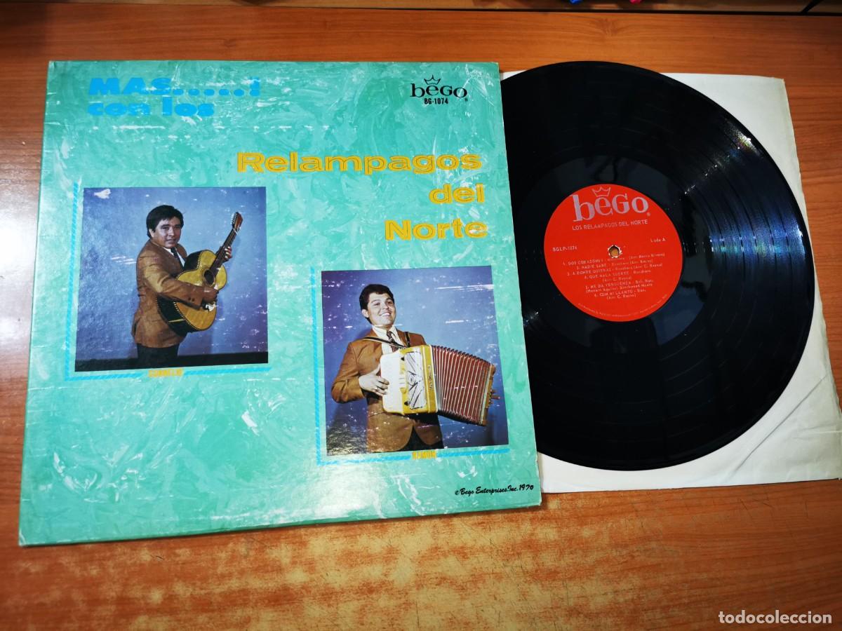 Discos de vinilo: LOS RELAMPAGOS DEL NORTE M&aacute;s...! Con los RELAMPAGOS DEL NORTE LP VINILO DEL A&Ntilde;O 1970 USA 12 TEMAS