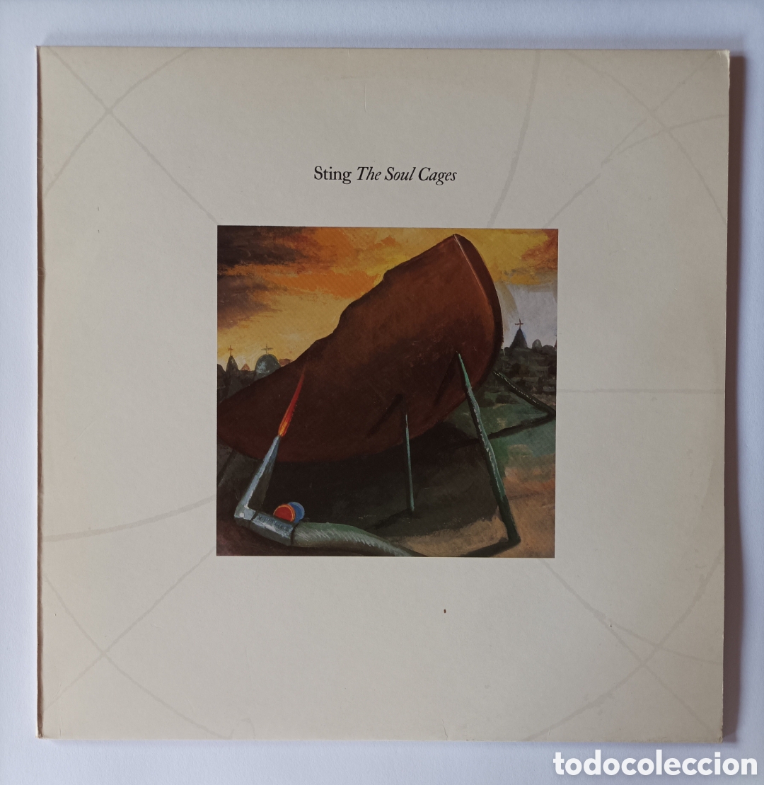 Discos de vinilo: STING. THE SOUL CAGES. DISCO VINILO LP. EXCELENTE ESTADO.