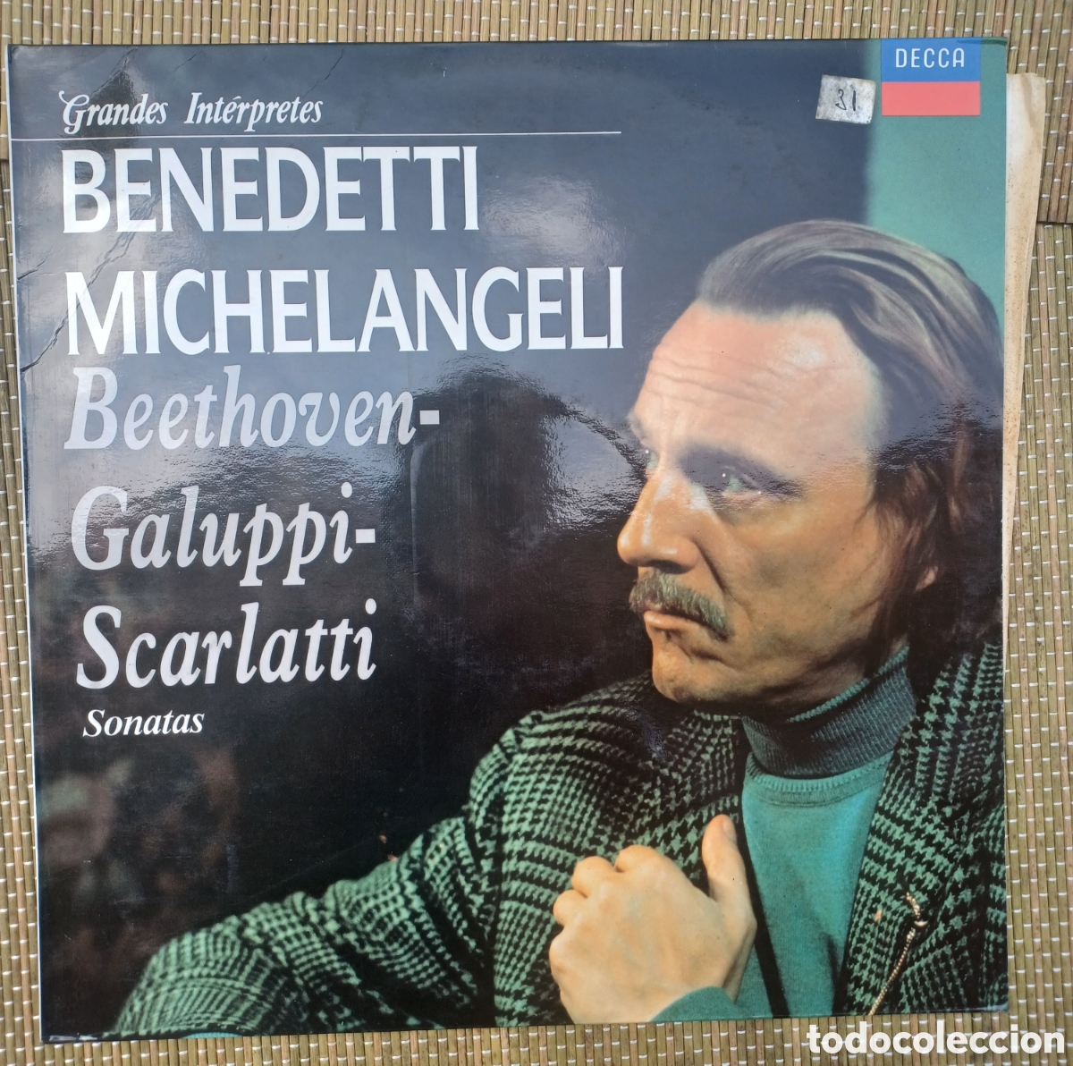 Discos de vinilo: Vinilo Grandes Int&eacute;rpretes: Benedetti Michelangeli - Beethoven / Galuppi / Scarlatti: Sonatas