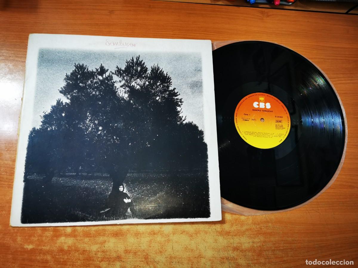 Discos de vinilo: MANOLO SANLUCAR Sanlucar LP VINILO DEL A&Ntilde;O 1975 FLAMENCO CONTIENE 8 TEMAS