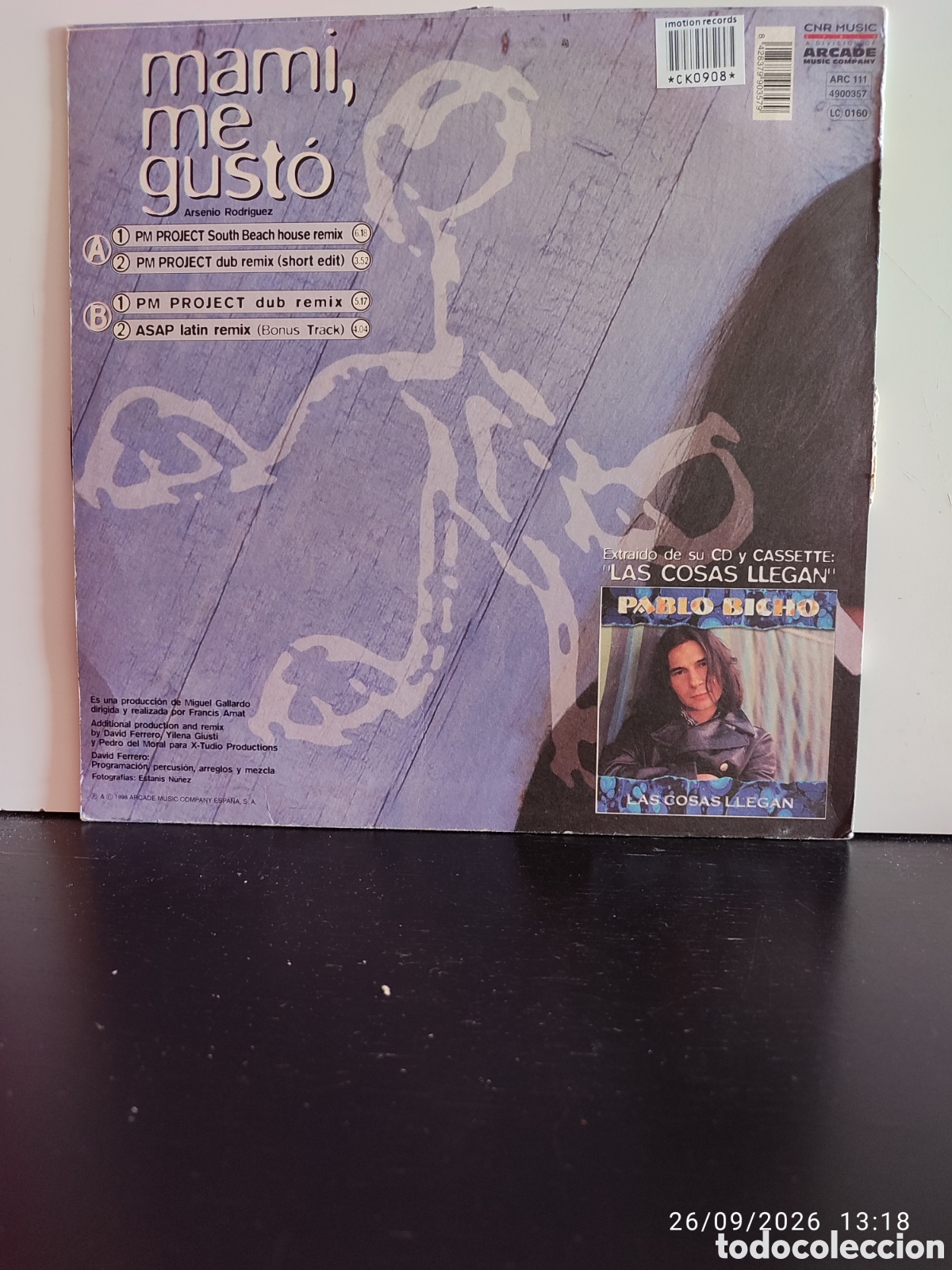 Discos de vinilo: Disco de vinilo CK0908 - Foto 2