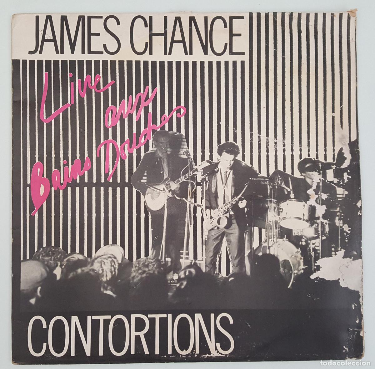Discos de vinilo: JAMES CHANCE, CONTORTIONS, LIVE AUX BAINS DOUCHES, VINILO LP DISCO
