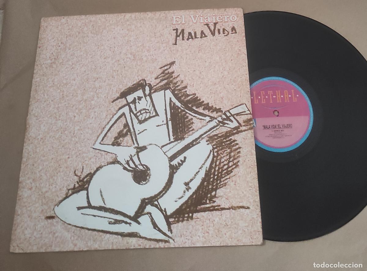 Discos de vinilo: El Viajero &ndash; Mala Vida-MAXI-ESPA&Ntilde;A-
