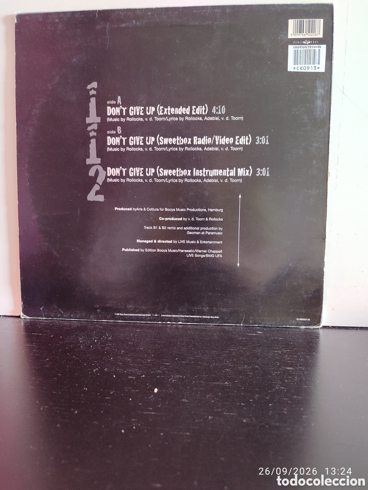 Discos de vinilo: Disco de vinilo CK0913 - Foto 2