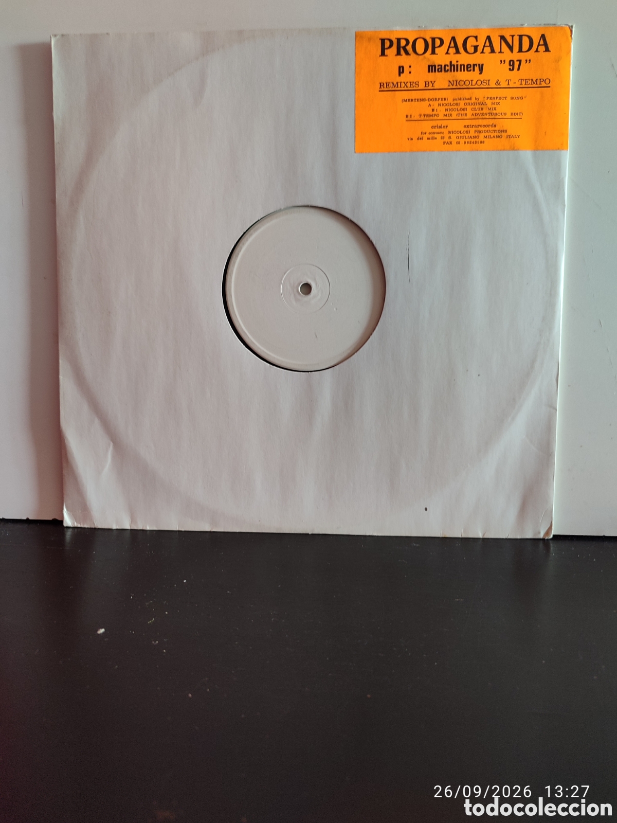 Discos de vinilo: Disco de vinilo CK0916 - Foto 1